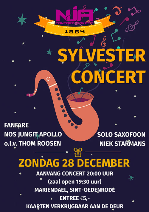 flyer concert NJA